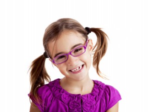 Girl with glasses